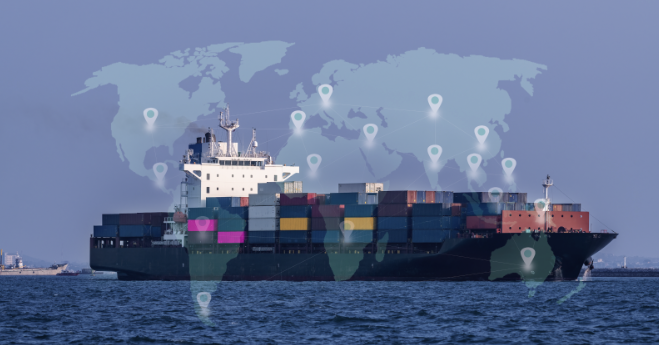 Global shipping company AI readiness with Microsoft Purview
